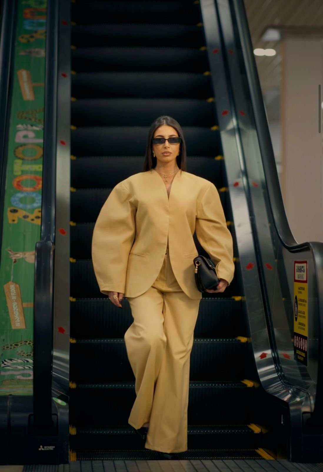 SK Structured Yellow Suit