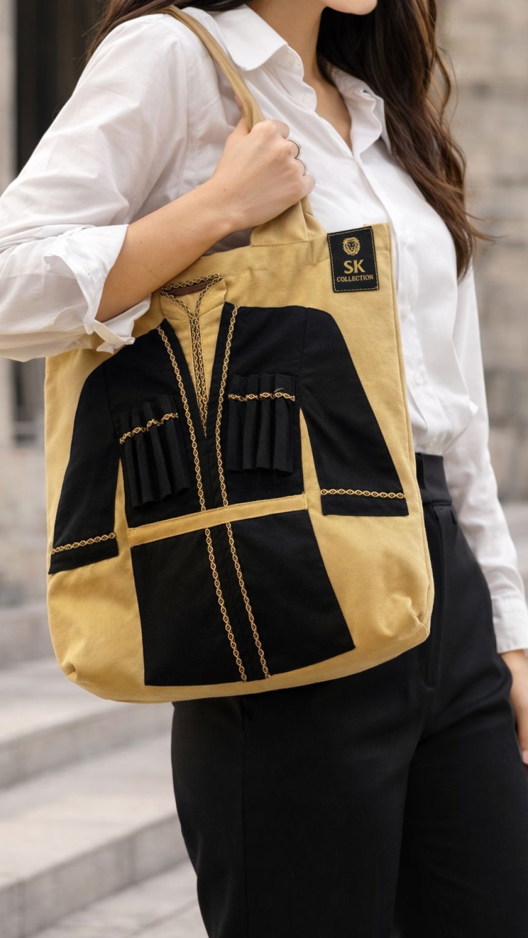 Bag with traditional Georgian elements